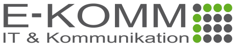 E-KOMM IT & Kommunikation Logo